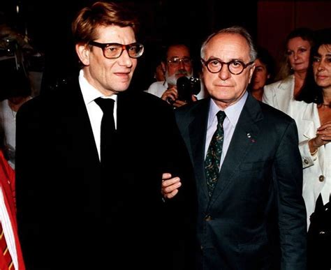 yves saint laurent and pierre berge.